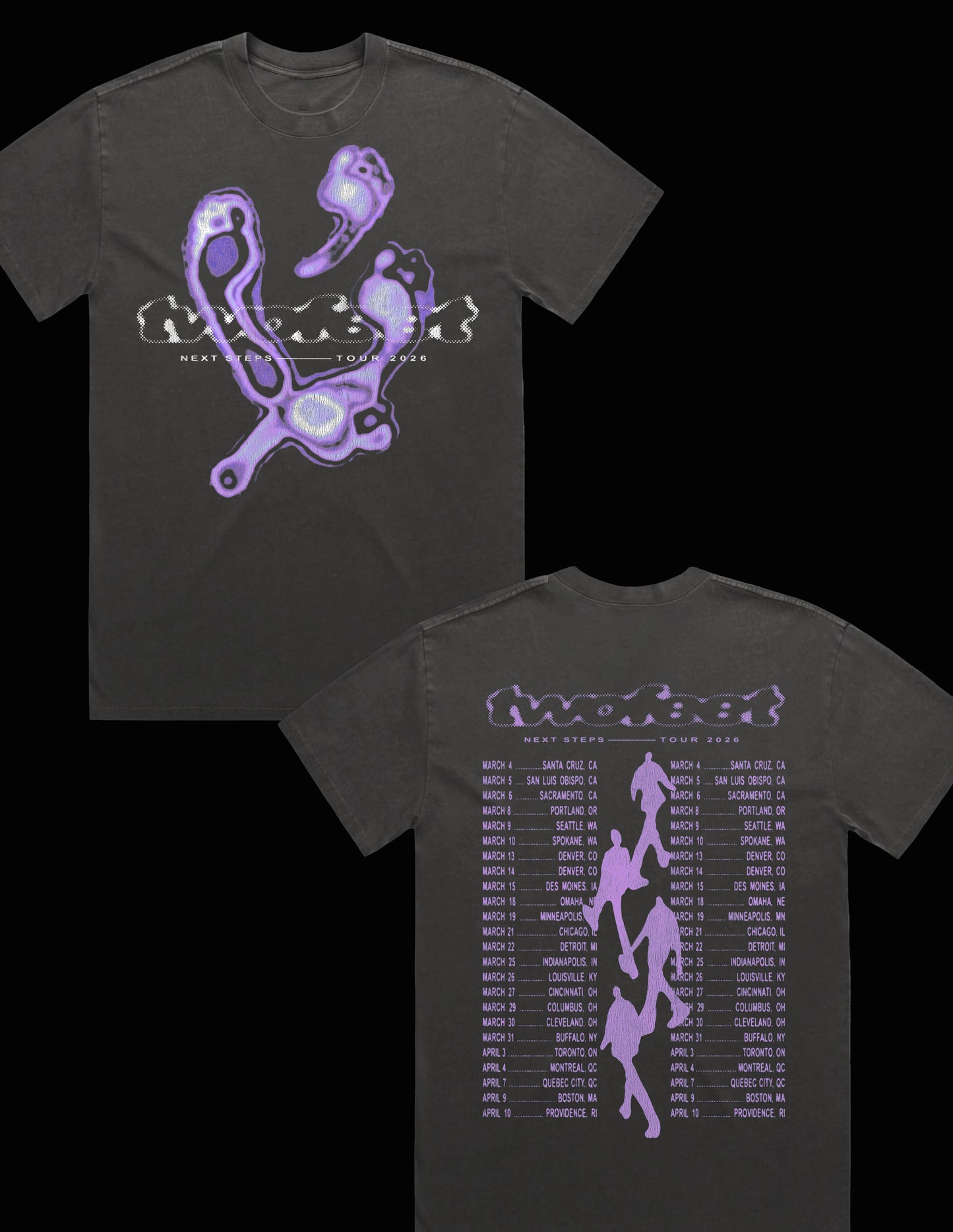 Purple Feet Tee